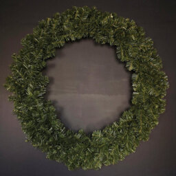 Samuel Alexander 90Cm Imperial Pine Luxury Christmas Wreath In Plain Green - thumbnail 7