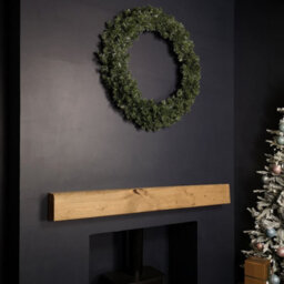 Samuel Alexander 90Cm Imperial Pine Luxury Christmas Wreath In Plain Green - thumbnail 5