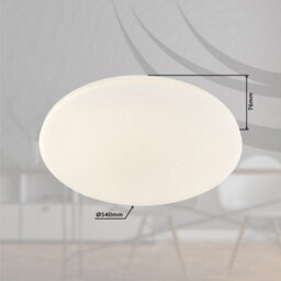 Luminosa Lighting Luminosa Sajama I Decorative Flush Ceiling Light White Led Dimmable 3000-6500K Remote Control Timer Tuya Smart - thumbnail 8