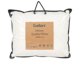 Beliani Set Of 2 Pillows Triglav High Polyester 50 X 60 Cm White - thumbnail 7