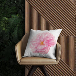 Warren Reed Designer Single Cherry Blossom Outdoor Cushion 45Cm X 45Cm - thumbnail 2
