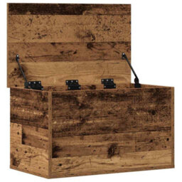 Walplus Storage Box Old Wood 60 X 35 X 35 Cm Engineered Wood - thumbnail 5