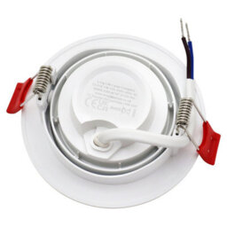 Long Life Lamps Company 7W Adjustable Round Led Recessed Ceiling Downlight 3000K Clr16 - thumbnail 4