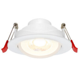 Long Life Lamps Company 7W Adjustable Round Led Recessed Ceiling Downlight 3000K Clr16 - thumbnail 3