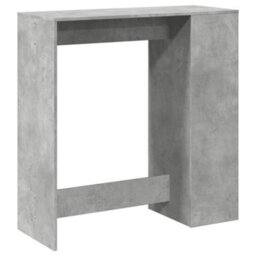 Berkfield Bar Table With Racks Concrete Grey 101X40X103.5 Cm Engineered Wood - thumbnail 7