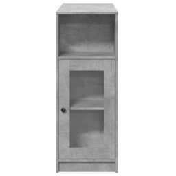 Berkfield Bar Table With Racks Concrete Grey 101X40X103.5 Cm Engineered Wood - thumbnail 6