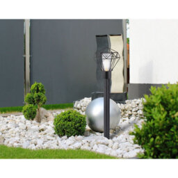 Luminosa Lighting Luminosa Horace Outdoor Bollard Black Ip44 1X E27 - thumbnail 5