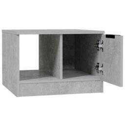 Vidaxl Coffee Table Concrete Grey 50X50X36 Cm Engineered Wood - thumbnail 6