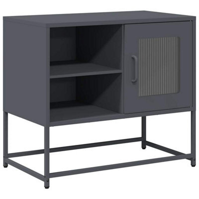 Berkfield Industrial Tv Cabinet Anthracite 68X39X60.5 Cm Steel - image 1