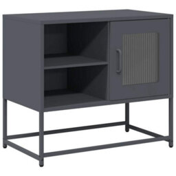 Berkfield Industrial Tv Cabinet Anthracite 68X39X60.5 Cm Steel