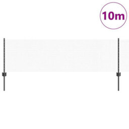 Berkfield Fence Posts 5 Pcs U-Channel Grey 60 Cm Steel - thumbnail 3