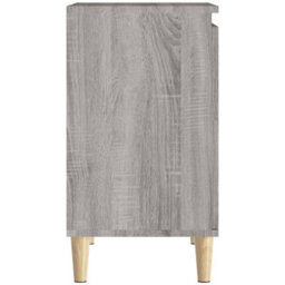 Berkfield Sink Cabinet Grey Sonoma 58X33X60 Cm Engineered Wood - thumbnail 8