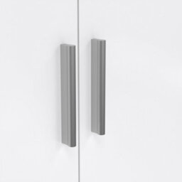 Furniture To Go Pepe Wardrobe With 2 Doors In Oak With White High Gloss - thumbnail 9