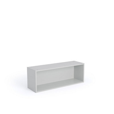 Wtc Premier Cab 600mm W 290mm H Kitchen Bridging Unit Cabinet Natural Grey 18mm Mfc (Carcass Only) - image 1