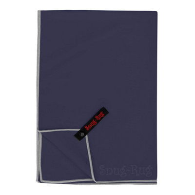 Snug Rug Microfibre Beach Towel Super Absorbent Quick Drying Lightweight Large 80 X 160Cm - Eclipse Blue - image 1