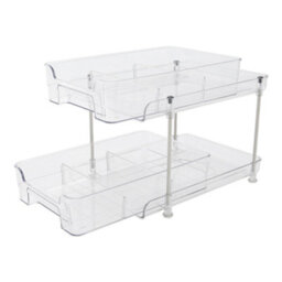 Darphe 2 Tier Skincare Organizer Desk Organiser For Makeup Cosmetic Perfume - thumbnail 1