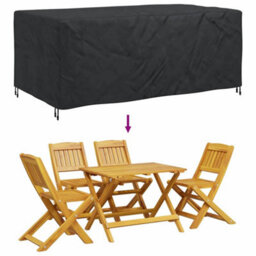 Walplus Outdoor Furniture Cover Black 240 X 110 X 70 Cm 210D - thumbnail 9
