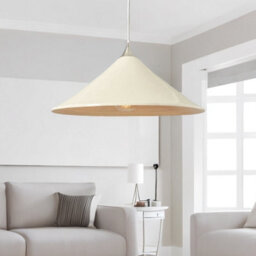 BMBO Wooden Large Dome Ceiling Light Pendant Shade Natural Brown - thumbnail 5