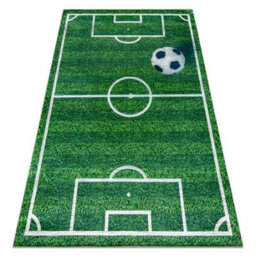 RugsX Bambino 51760 Washing Carpet Pitch, Football For Children Anti-Slip - Green  200X290 Cm - thumbnail 4