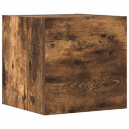 Berkfield Classic 4 Piece Tv Cabinet Set Smoked Oak Engineered Wood - thumbnail 7