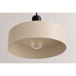 Luminosa Lighting Luminosa Latte Bar Pendant Ceiling Light Beige 2X E27 - thumbnail 2