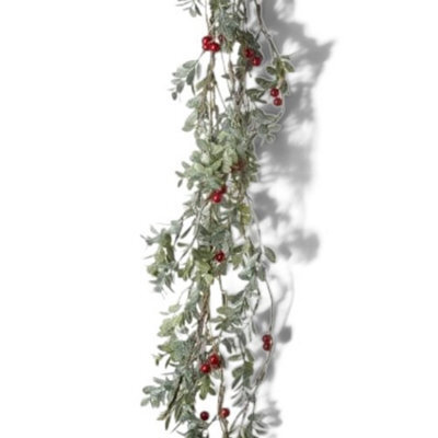 Heaven Sends Christmas Faux Berry Garland 120 Cm, Approx 120 Red Berries