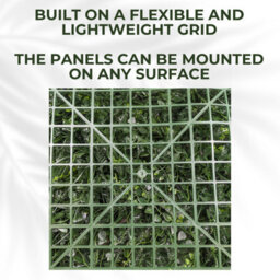 Artificial Plant Flower Living Wall Panels Realistic - Cliff Side - Indoor / Outdoor - 1M X 1M - Home, Garden, Office - thumbnail 7