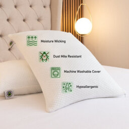 Martian Made Martian Dreams Lunacore - Hybrid Pillow - Super King Size (50X90Cm) - 2 Pack - thumbnail 5