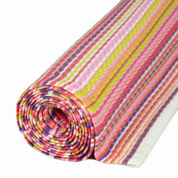 The Rugs Reversible Waterproof Outdoor Rugs Rainbow 1020 Pink - thumbnail 5