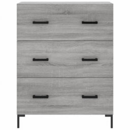 Vidaxl Sideboard Grey Sonoma 69.5X34X90 Cm Engineered Wood - thumbnail 5