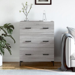 Vidaxl Sideboard Grey Sonoma 69.5X34X90 Cm Engineered Wood - thumbnail 1