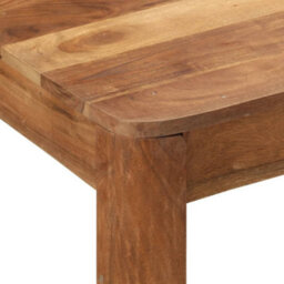 Berkfield Bar Table Solid Wood Acacia With Sheesham Finish 110X55X106 Cm - thumbnail 5