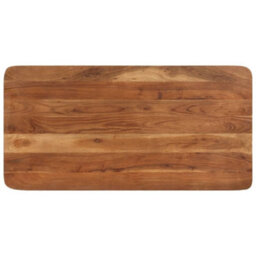 Berkfield Bar Table Solid Wood Acacia With Sheesham Finish 110X55X106 Cm - thumbnail 4