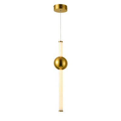 Luminosa Lighting Luminosa Modern Led Hanging Pendant Copper, Warm White 3000K 1215Lm
