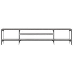 Walplus Tv Cabinet Grey Sonoma 201X35X45 Cm Engineered Wood&iron - thumbnail 4