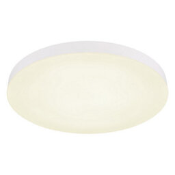 Luminosa Lighting Luminosa Matthew 50Cm Round Flush Ceiling Light White Matt Led 3000-6500K