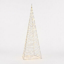 Pegdev 65.5Cm Led Christmas Pyramid Tower Light Indoor Festive Decoration - thumbnail 1