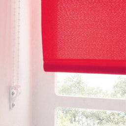A.unique Home Premium Trimmable Daylight Roller Window Blind - Light Filtering Fabric - 4Ft - Red - 120Cm (W) X 170Cm (L) - thumbnail 3