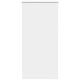 Berkfield Roller Blind Blackout White 95X210 Cm Fabric Width 90.7 Cm Polyester