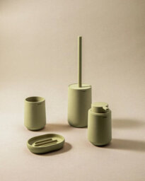 Cosmic Soap Dish Freestanding Green Saona Collection - thumbnail 5