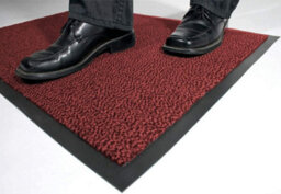 Abaseen Red 80X120 Cm Door Mat Heavy Duty Indoor Outdoor - thumbnail 4