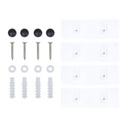 Living And Home Wall Mounted Adjustable Black Carbon Steel Towel Rack Bathroom Storage Organizer With Top Shelf - thumbnail 6