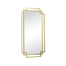 Melody Maison Gold Foiled Wall Mirror - 94Cm X 48Cm - thumbnail 9