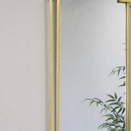 Melody Maison Gold Foiled Wall Mirror - 94Cm X 48Cm - thumbnail 5