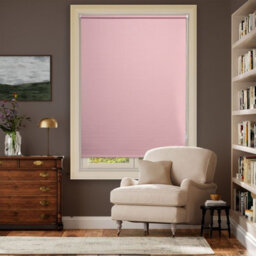 Lister Cartwright Blackout Plain Roller Blinds Windows Blind Child Safety Included (Pink, 90 Cm Width X 160 Cm Drop) - thumbnail 3