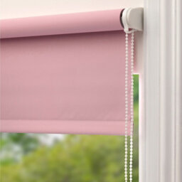 Lister Cartwright Blackout Plain Roller Blinds Windows Blind Child Safety Included (Pink, 90 Cm Width X 160 Cm Drop) - thumbnail 7