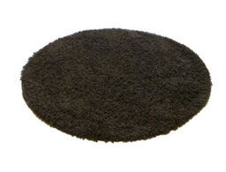 Aspect Furniture Glamour Luxury Shaggy Round Shaggy Rug 120Cm Diameter-Brown - thumbnail 4
