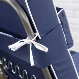 Alfresia Blue Luxury Relaxer Garden Cushion - thumbnail 5