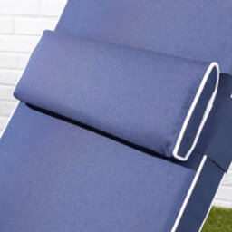 Alfresia Blue Luxury Relaxer Garden Cushion - thumbnail 3