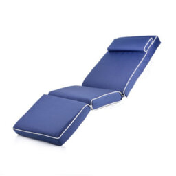 Alfresia Blue Luxury Relaxer Garden Cushion - thumbnail 1